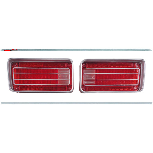 Tail Lamp Lens 1970 Pair Chevelle