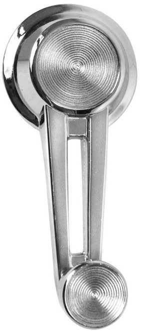 Window Crank Chrome Knob Double Arm