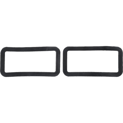 1967-68 Chevrolet Camaro RS Housing To Body Back Up Lens Rubber Gaskets Pair