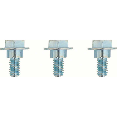 1967-69 Chevrolet Camaro Rally Sport RS Headlight Hinge Short Bolt 3 Set