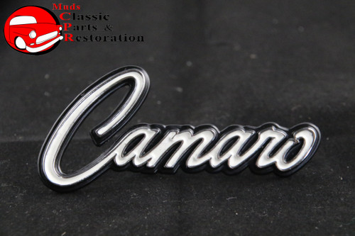 1969 Chevrolet Camaro Dash Instrument Panel Molding Emblem with Hardware
