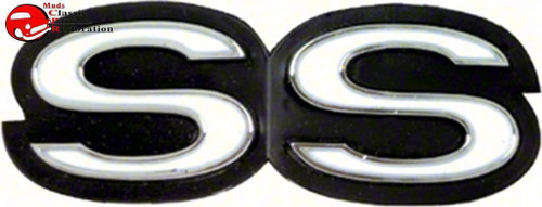 1969 Camaro "Ss" Grill Emblem Without Rally Sport