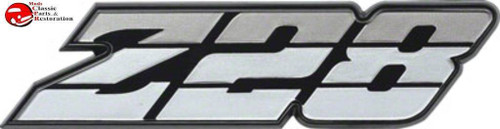1980-81 Camaro "Z28" Grill Emblem - Silver