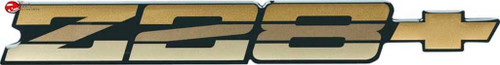 1985-87 Camaro Z28 Rear Panel Emblem - Dark Gold