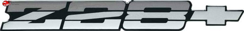 1985-87 Camaro Z28 Rear Panel Emblem - Gray