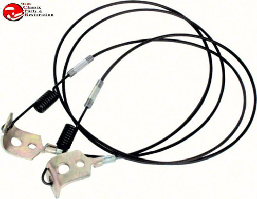 67-69 Convertible Hold Down Cables-Pr