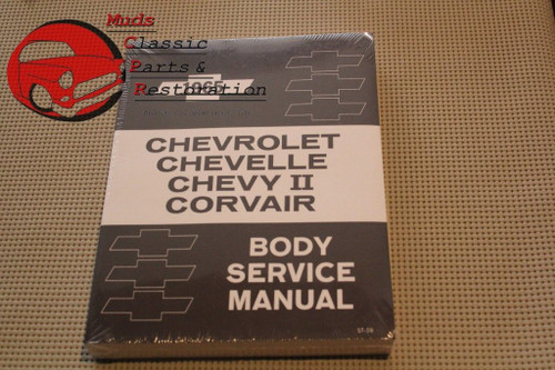 65 Chevy Impala Chevelle Chevy Ii Corvair Body Service Repair Shop Manual