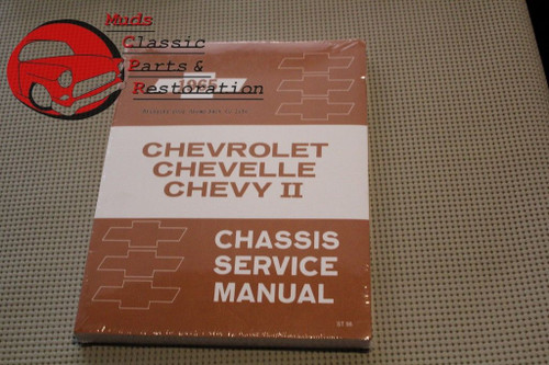 65 Chevy Impala Chevelle Chevy Ii Chassis Service Repair Shop Manual