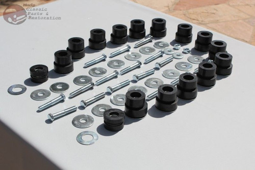 Gto Coupe Convertible Body Frame Mount Bushing Bolt Hardware Kit Skylark Gs 28 P