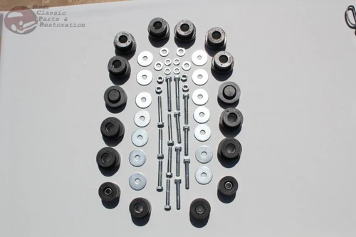 Body Mount Frame Bushing Bolt Hardware Kit Chevelle Olds Cutlass 442 Convertible