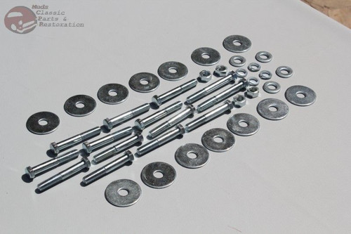 Body Mount Frame Bushing Bolt Hardware Kit Chevelle Olds Cutlass 442 Convertible