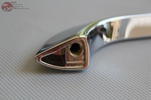 55-57 Chevy Sedan Wagon Front Door Outside Push Button Door Handle Set 210 150
