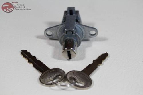 67-68 Mustang Ford Interior Glovebox Storage Compartment Lock Cylinder With Keys