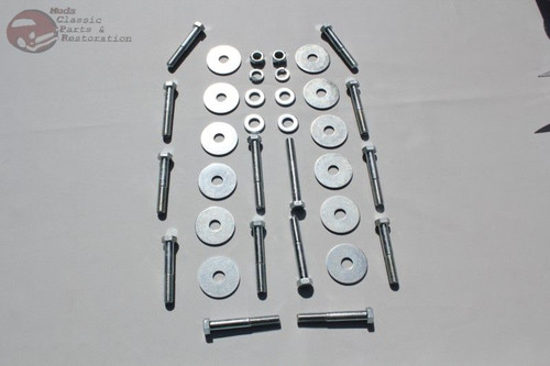 Body Frame Mount Rubber Bushing Bolt Hardware Kit Gto Skylark Gs Tempest Convert