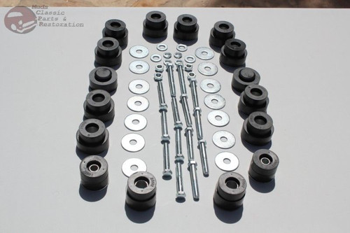 Body Frame Mount Rubber Bushing Bolt Hardware Kit Gto Skylark Gs Tempest Convert