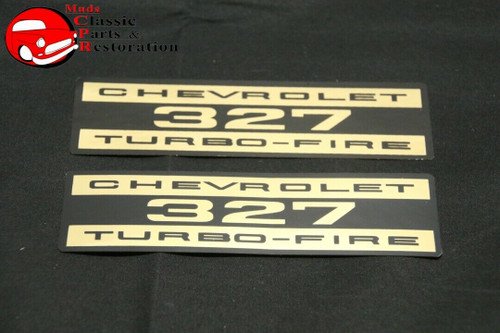 Chevy 327 Turbo Fire Decal Gm Part # 3832180 Free Shipping!