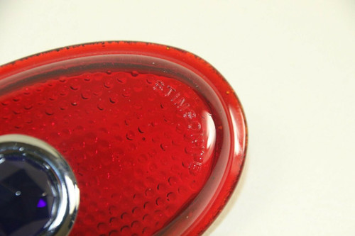 Tear Drop Blue Dot Lens Ford Hot Rat Street Rod Custom Car Truck New