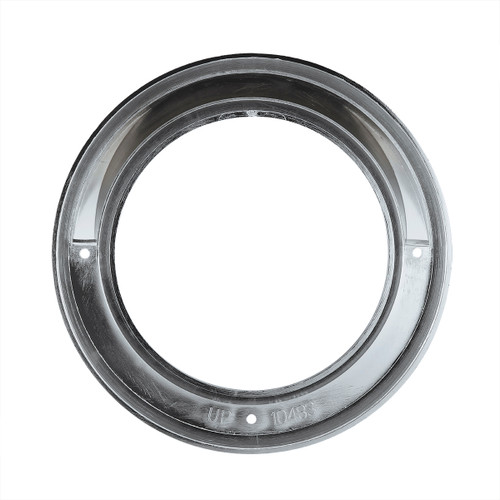 Chrome 4" Light Bezel With Visor Set Of 12