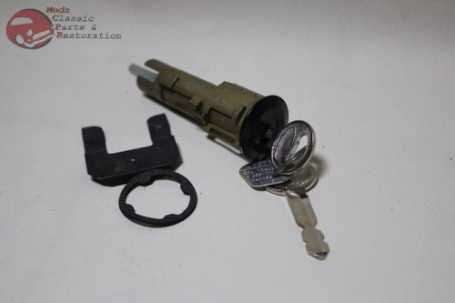 89-96 Ford Thunderbird Trunk Black Lock Cylinder With Keys New
