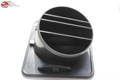 67-72 Chevy GMC Truck Inside Black Dash Defroster Vent Duct Set Left Driver New