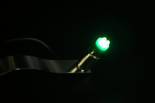 1893 Flying Goddess Stallion Swan 6 LED Micro Green Bulbs