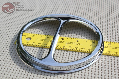 Chopper Bobber Harley 5" Cat Eye Headlight Bulb Trim Ring Cover Custom Pair