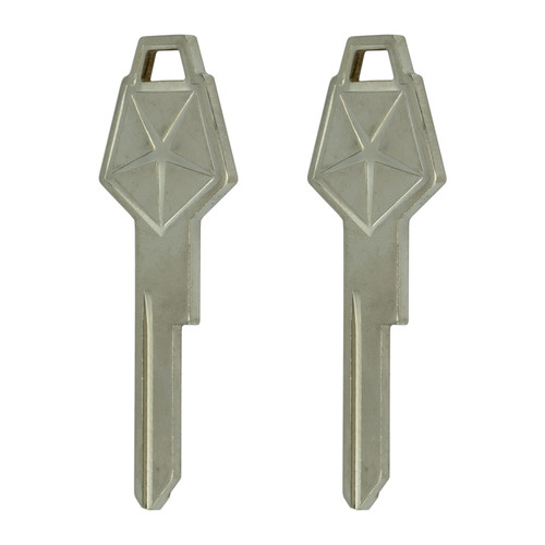 OEM Key 2 Blanks Dodge Plymouth Chrysler Mopar A B E Body Pickup Pentastar Truck