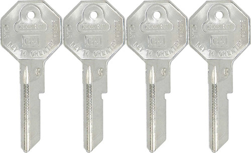 68 Chevy GM Oldsmobile Cadillac Pontiac Buick Pear C Key Blanks OEM 4 Briggs
