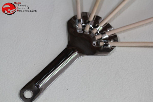 5 Post Vintage Style Parade Mini Flags Holder Cycle Car Truck Stainless Steel 5 Post Vintage Style Parade Mini Flags Holder Cycle Car Truck Stainless Steel