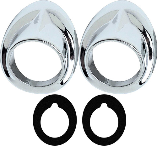 47-53 Chevy GMC Pickup Truck Windshield Wiper Tower Bezel Gasket Set Right Left