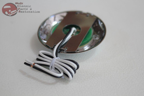 Custom LED Dome Lamps Courtesy Lights White Clear Lens Truck Hot Rat Street Rod Pair Custom LED Dome Lamps Courtesy Lights White Clear Lens Truck Hot Rat Street Rod Pair