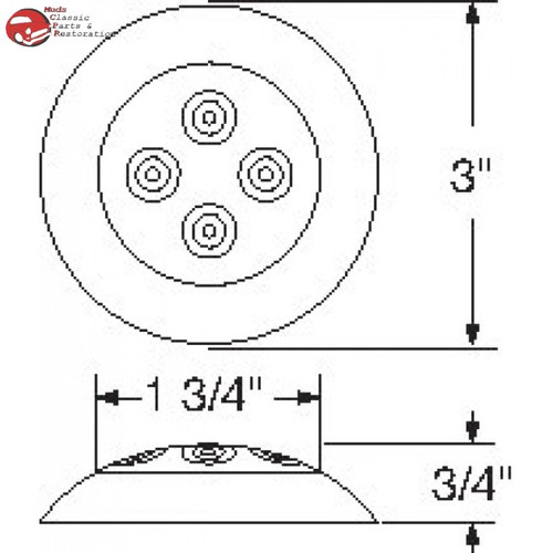 Custom LED Dome Lamps Courtesy Lights White Clear Lens Truck Hot Rat Street Rod Pair Custom LED Dome Lamps Courtesy Lights White Clear Lens Truck Hot Rat Street Rod Pair