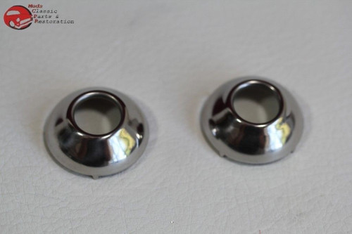 1932 Ford Car Inside Door Window Crank Handle Stainless Escutcheons Risers 3 Set