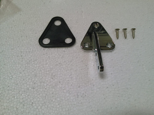 1953 1954 Chevrolet Pontiac Sedan Exterior Sun Visor Center Roof Bracket Kit