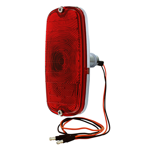 60-66 Chevy GMC Pickup Truck Fleetside Tail Lamp Light Assembly Bowtie Logo