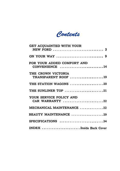 1955 Ford Passenger Car Fairlane Customline Victoria Paper Owners Color Manual 1955 Ford Passenger Car Fairlane Customline Victoria Paper Owners Color Manual