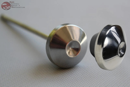 55 Chevy Bel Air 150 210 Wagon Stainless Wiper Knob And Headlight Switch Knob