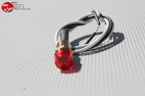 12 Volt Red Led Dash Indicator Signal Flasher Utility Light Custom Hot Rat Rod