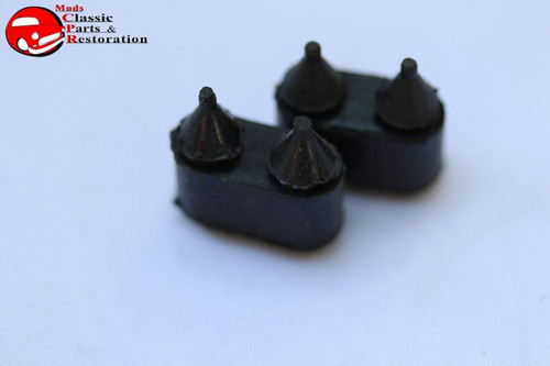 1955 1956 1957 Chevy 2 Door Sedan Rubber Stopper Bumper Alignment Kit New