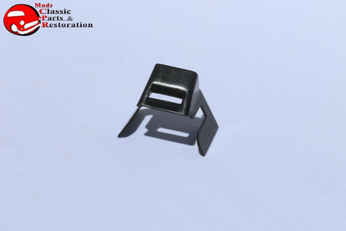 1955 1956 1957 Chevy Passenger Car Interior Door Garnish Molding Clips Pair