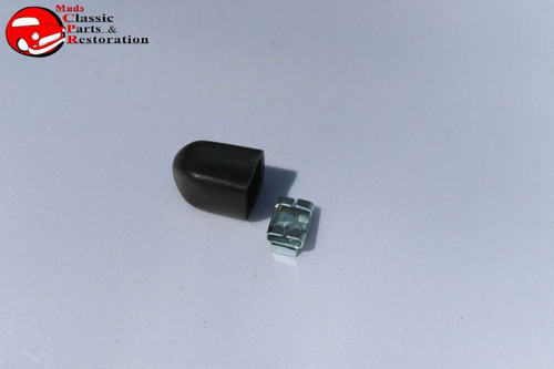 1957 Chevy Passenger Car Heater Control Knob Set With Retaining Clips New