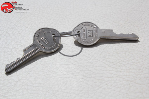 1960 Chevy Door Trunk Lock Cylinders Kit W Long Cyl Original Oem Pear Head Keys 1960 Chevy Door Trunk Lock Cylinders Kit W Long Cyl Original Oem Pear Head Keys