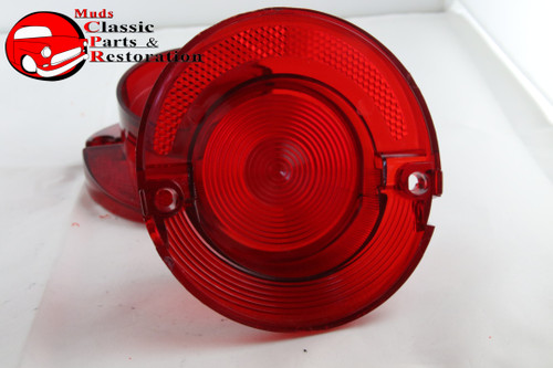 1964 Impala Fullsize Chevy Gm Licensed Part Tail Light Lamp Lenses Right Left