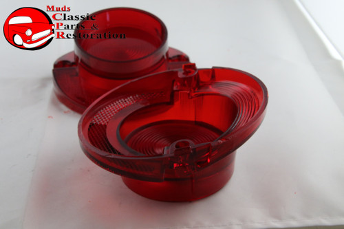 1964 Impala Fullsize Chevy Gm Licensed Part Tail Light Lamp Lenses Right Left