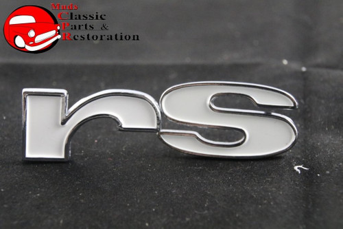 1967 Chevy Camaro Rally Sport Rs Front Fender Emblem Letters Left Right New