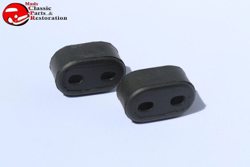 1967 Chevy Camaro Pontiac Firebird Fold Down Seat Rubber Stoppers Pair New