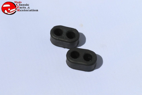 1967 Chevy Camaro Pontiac Firebird Fold Down Seat Rubber Stoppers Pair New