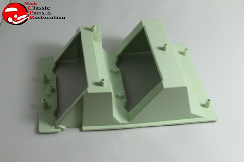 1968 1969 Chevy Camaro Interior Inside Center Console Guage Tray Light Green New