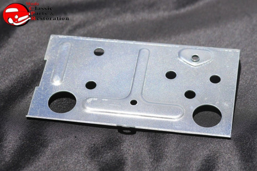 1968 1969 Chevy Camaro Guage Mounting Plate Rear Temperature Amp New