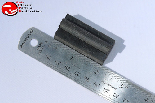 1968 Chevy Camaro Bumper To Valance Bracket And Cushion Steel Rubber Insert New